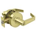 Deltana Commercial Entry Standard Gr2, Clarendon With Cyl Bright Brass CL500EVC-3