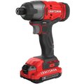 Craftsman V20 Cordless 1/4 in Impact Driver Kit CMCF800C2