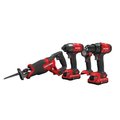 Craftsman V20 Cordless 4 Tool Combo Kit CMCK400D2