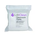Labclean Cleanroom Wipes, 100 percent pol, 4, PK10, 10 PK CPWIPE4X4
