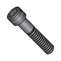 Zoro Select #6-40 Socket Head Cap Screw, Black Oxide Steel, 3/4 in Length, 100 PK 06F12CSP