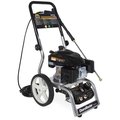 Mi-T-M Medium Duty 2600 psi 2.2 gpm Cold Water Gas Pressure Washer, Pressure Washer Style: Cart CV-2600-4MMC