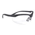Radians Safety Glasses, Clear Scratch-Resistant CH1-125