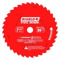 Diablo Steel Demon Cermet II Saw Blade, 7-1/4"x D0736CFM