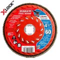 Diablo Flap Disc, 60-Grit for X-Lock and All G DCX045060X01F