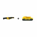 Dewalt 20V Max 1/2In Ratchet And Bonus DCB203 DCF512B/DCB203