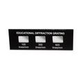 United Scientific Demo Diffraction Grating, 20Mm X 10Mm, G DFG003