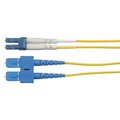 Hubbell Premise Wiring Fiber, P-Cord, Sm, Dup, Lc-Sc, 3M DFPCLCSCC3SM
