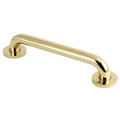 Kingston Brass 14-13/16" L, Contemporary, Brass, DR514122 12" Decorative ADA Grab Bar, Polished Brass DR514122