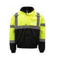 Gss Safety Class 3 Rain Jacket with 2 Patch Pockets 6001-L/XL