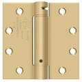 Deltana Satin Brass Spring Hinge DSH45U4