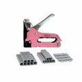 Apollo Tools Heavy-Duty Stapler, 3 In 1, Pink DT5020P