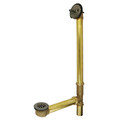 Kingston Brass DTL1185 18" Trip Lever Waste & Overflow with Grid DTL1185