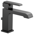 Delta 1 or 3-hole 4" installation Hole Single Hole Lavatory Faucet, Matte Black 567LF-BLMPU