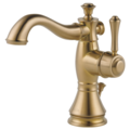 Delta 1 or 3-hole 4" installation Hole Single Hole Lavatory Faucet, Champagne Bronze 597LF-CZMPU