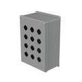 Nvent Hoffman Mild Steel Pushbutton Enclosure, 11-3/4 in H, 4-3/4 in D E12PBX