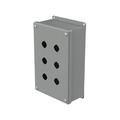 Nvent Hoffman Mild Steel Pushbutton Enclosure, 9-1/2 in H, 3 in D E6PBG