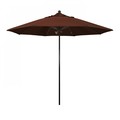March Patio Umbrella, Octagon, 105" H, Sunbrella Fabric, Bay Brown 194061011973
