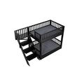 New Age Pet Aspen Bunk Beds for Dogs, w/Removable Cus EHBB402