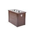 New Age Pet Piedmont Pantry Diner, w/Storage, Russet EHHF303XL