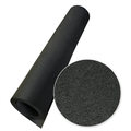 Rubber-Cal Rubber Cal "Elephant Bark" Rubber Flooring - 1/4 in. x 4 ft. x 3.5 ft. - Black 03_101_WAB