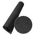 Rubber-Cal Rubber Cal "Elephant Bark" Rubber Flooring - 1/4 in. x 4 ft. x 15 ft. - Black 03_101_WAB