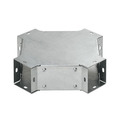 Nvent Hoffman Galvanized Cross Fitting, Fits 4.00x4.00 F44XGV