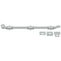 Deltana Surface Bolt With Off-Set, Heavy Duty Satin Chrome 18" FPG1826D