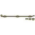 Deltana Surface Bolt With Off-Set, Heavy Duty Antique Brass 26" FPG265