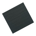 Tapecase Reclosable Fastener Shape, Square, Rubber Adhesive, 3 in, 3 in Wd, Black, 10 PK SJ3542