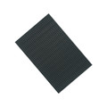 Tapecase Reclosable Fastener Shape, Square, Rubber Adhesive, 5 in, 1 in Wd, Black, 25 PK SJ3542