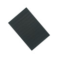 Tapecase Reclosable Fastener Shape, Square, Rubber Adhesive, 3 in, 2 in Wd, Black, 10 PK SJ3542