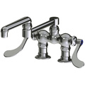 Chicago Faucet Manual 3-3/8" Mount, Sink Faucet, Chrome plated 772-DJ13-317XKABCP