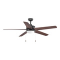 Progress Lighting Whirl, 60" Blade Dia., Ceiling Fan, 5 Blades P2574-8030K