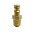 Breco Plug, Dr Series, MPT, Brass, 1/8" DR21-1PM