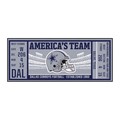 Fanmats Dallas Cowboys Ticket Runner 30"x72" 23118