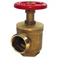 Dixon Brass Angle Hose, Valve, 1-1/2" AV151