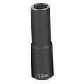 Grey Pneumatic 1/2" Drive Impact Socket Chrome plated 2014MD