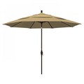 March Patio Umbrella, Octagon, 110.5" H, Olefin Fabric, Champagne 194061014097