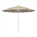 California Umbrella Patio Umbrella, Octagon, 110.5" H, Pacifica Fabric, Beige 194061015100