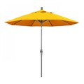 California Umbrella Patio Umbrella, Octagon, 102.38" H, Sunbrella Fabric, Sunflower Yellow 194061016350