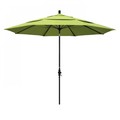 California Umbrella Patio Umbrella, Octagon, 109.5" H, Sunbrella Fabric, Parrot 194061020616