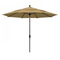 California Umbrella Patio Umbrella, Octagon, 109.5" H, Olefin Fabric, Champagne 194061021057