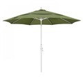 California Umbrella Patio Umbrella, Octagon, 109.5" H, Olefin Fabric, Terrace Fern 194061021965