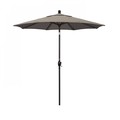 California Umbrella Patio Umbrella, Octagon, 95.5" H, Sunbrella Fabric, Taupe 194061029640