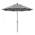 California Umbrella Patio Umbrella, Octagon, 101" H, Sunbrella Fabric, Cabana Classic 194061032367