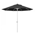 California Umbrella Patio Umbrella, Octagon, 101" H, Pacifica Fabric, Black 194061034453