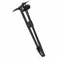 S.E.T. Tools Halligan with Handle, Black, Rubber Grip K-BB30-8
