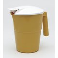 Medegen Medical Products Pitcher w/White Cover, Gold, PK100,  H200-05