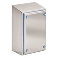 Nvent Hoffman 304 Stainless Steel Enclosure, 15.13 in H, 8 in D, Screw On HSDS151208SS